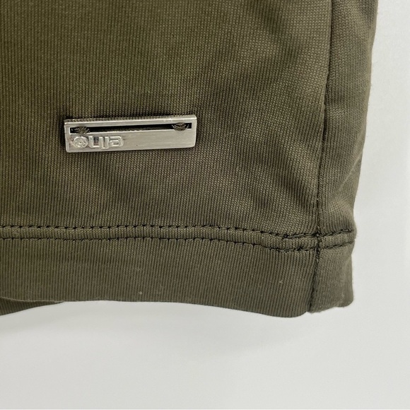 Lija M Olive Green Roll Sleeve Polo - Picture 3 of 9